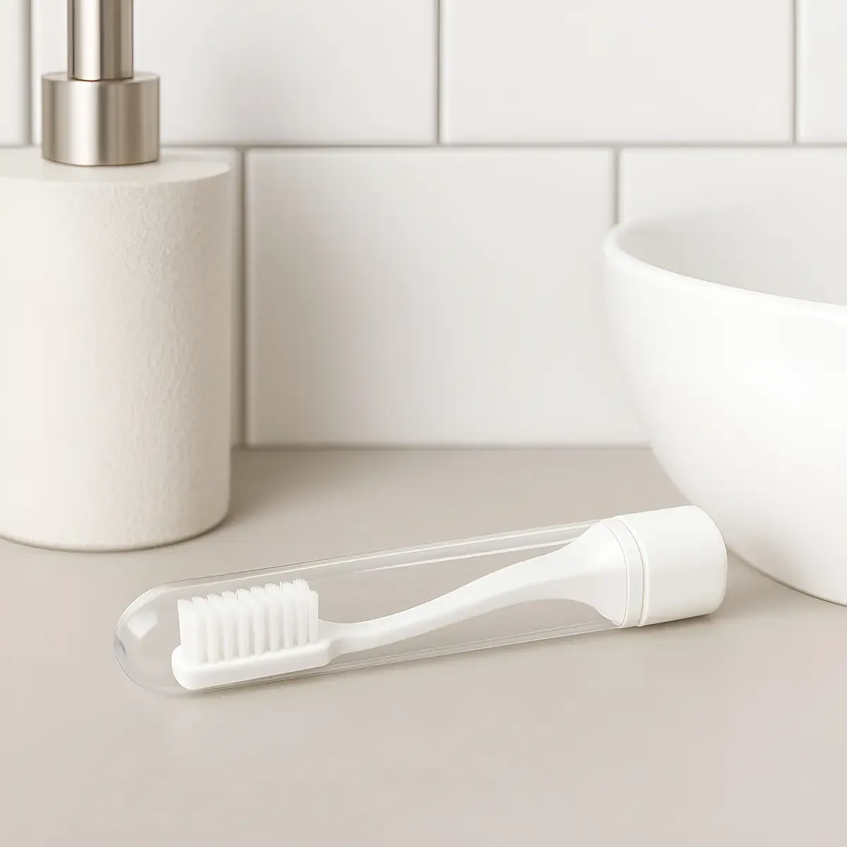 🦷 Escova de Dente Dobrável