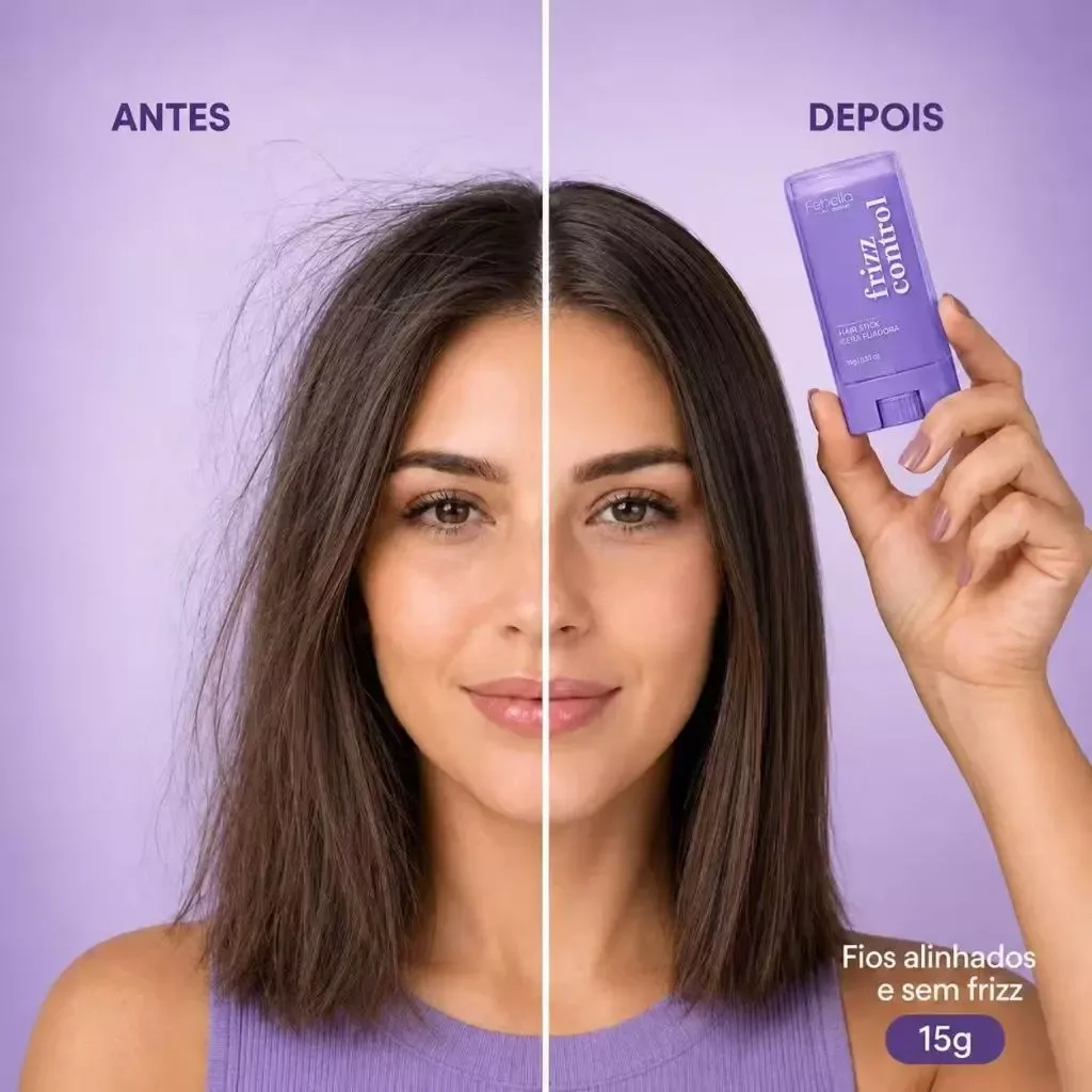 💜 Cera Modeladora Febella Frizz Control 15g