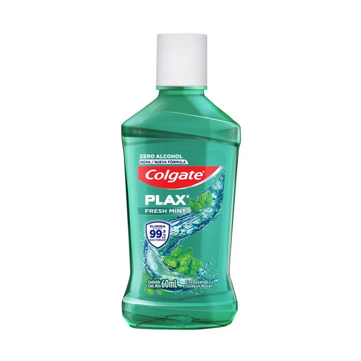 🌿 Enxaguante Bucal Colgate Plax Fresh Mint 60ml